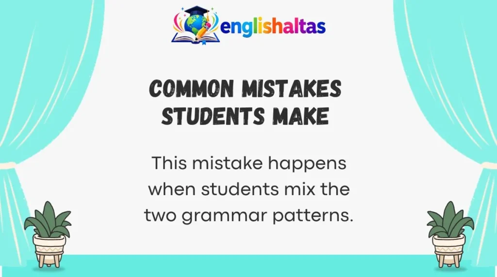 Common Mistakes Students Make