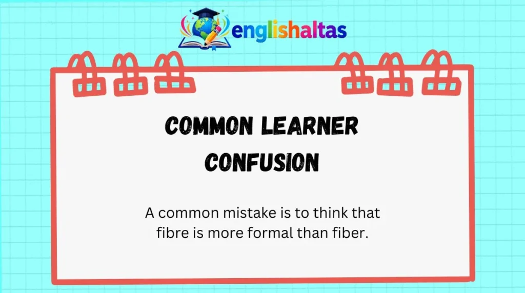 Common learner confusion