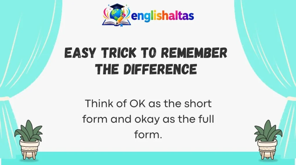 Easy Trick to Remember the Difference