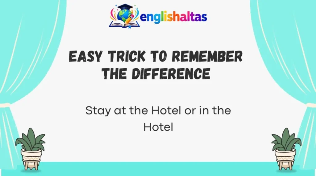 Easy Trick to Remember the Difference