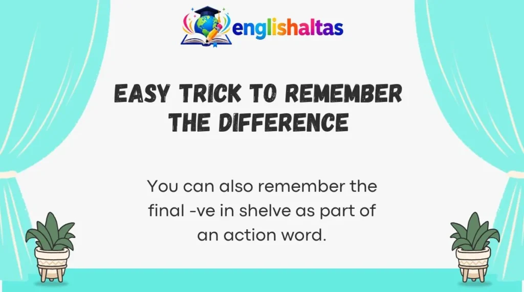 Easy Trick to Remember the Difference