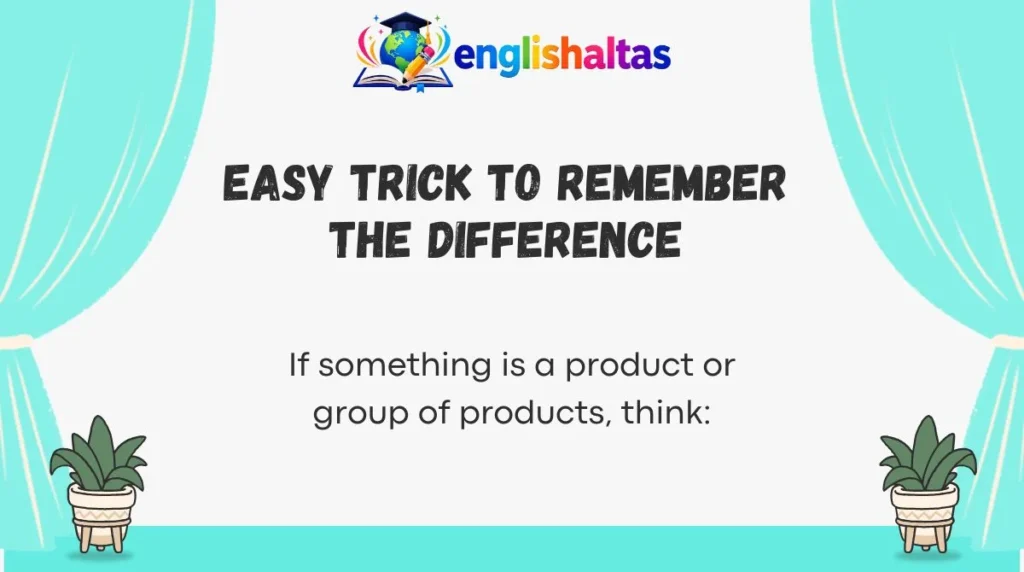 Easy Trick to Remember the Difference