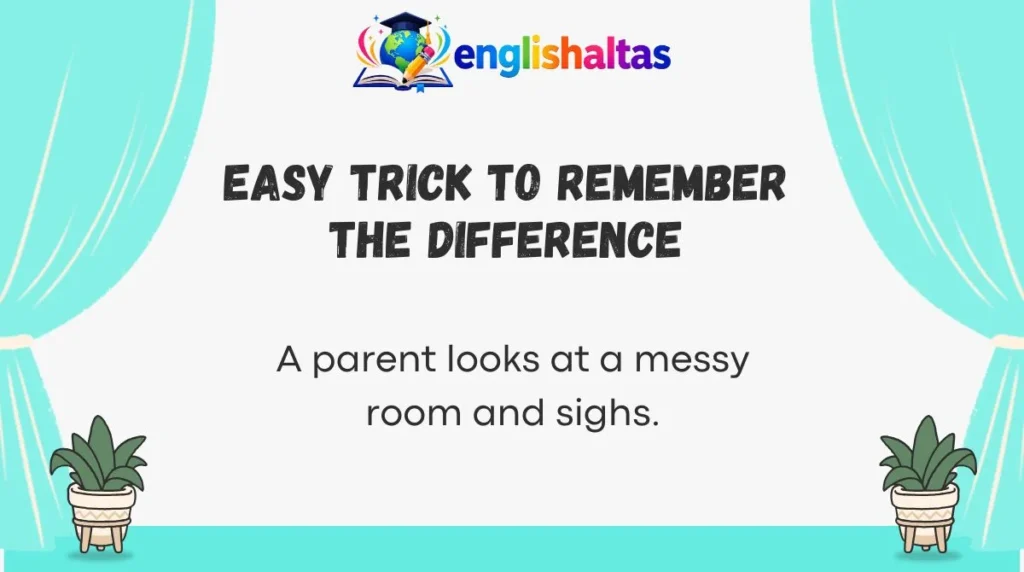 Easy Trick to Remember the Difference