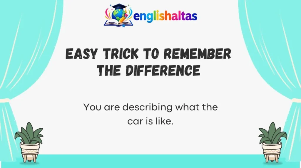 Easy Trick to Remember the Difference
