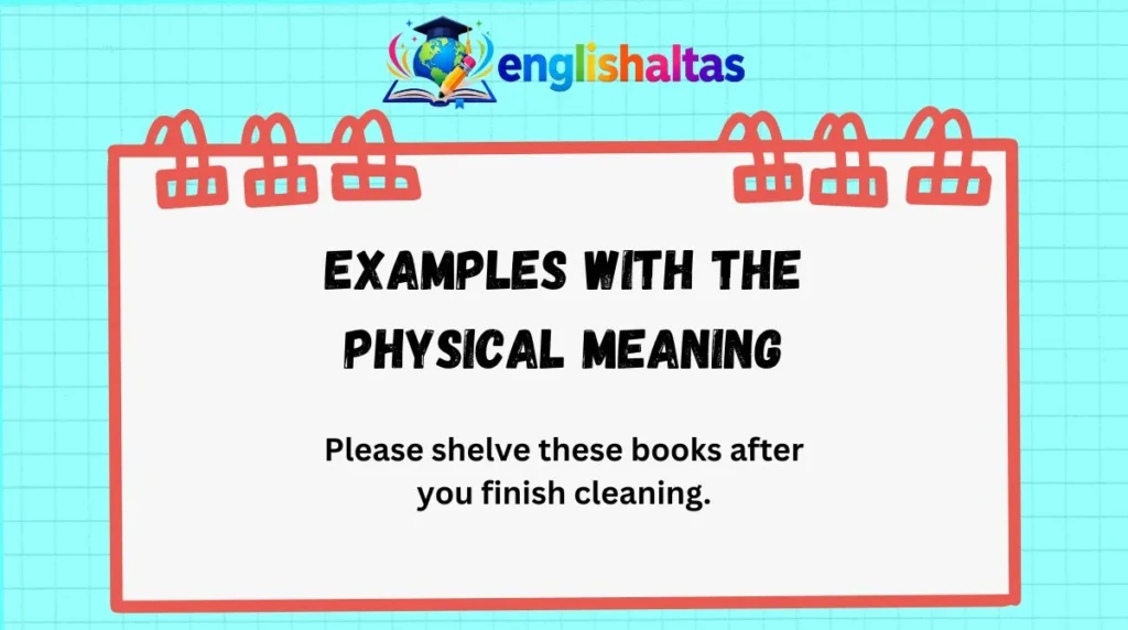 Examples with the physical meaning