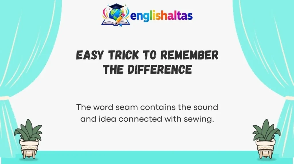 Easy Trick to Remember the Difference