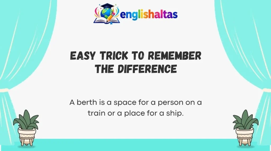 Easy Trick to Remember the Difference