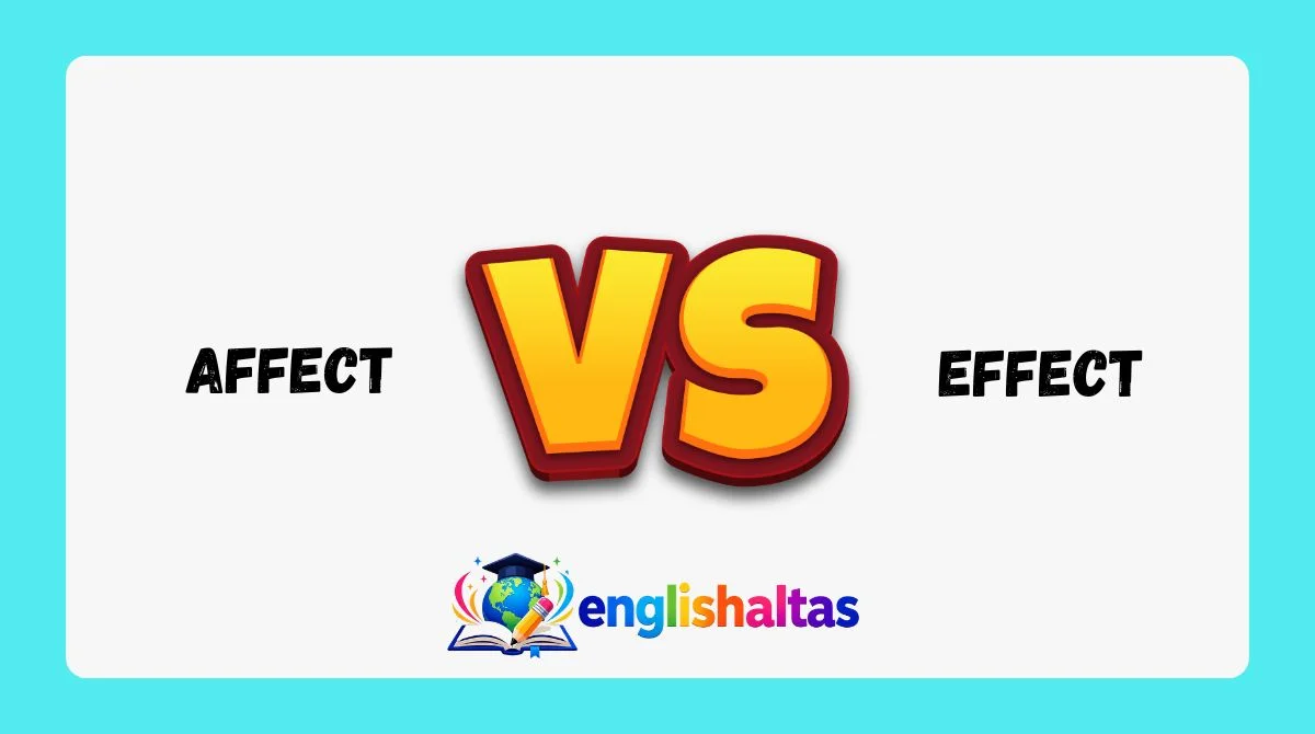 Affect vs Effect