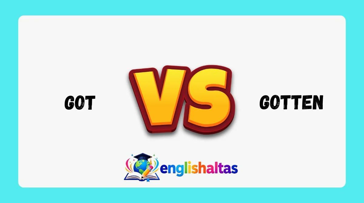 Got vs Gotten