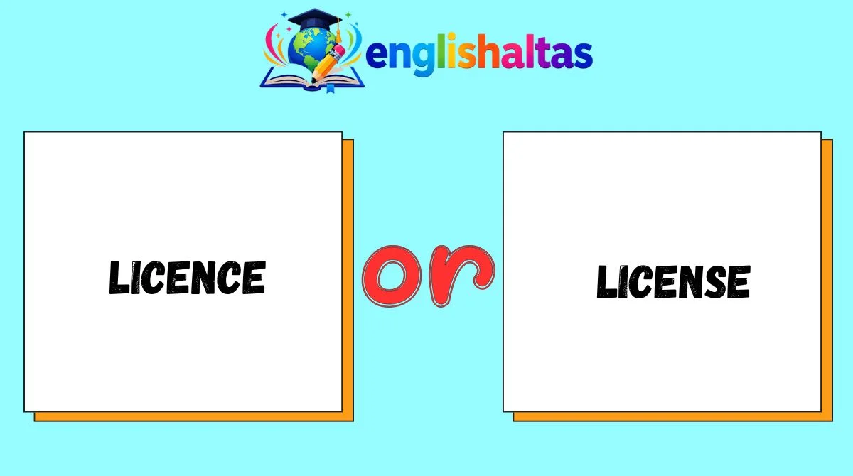 Licence or License