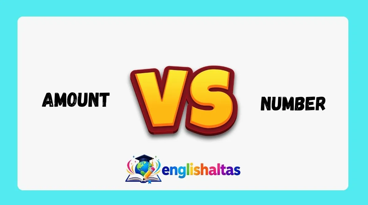 Amount vs Number
