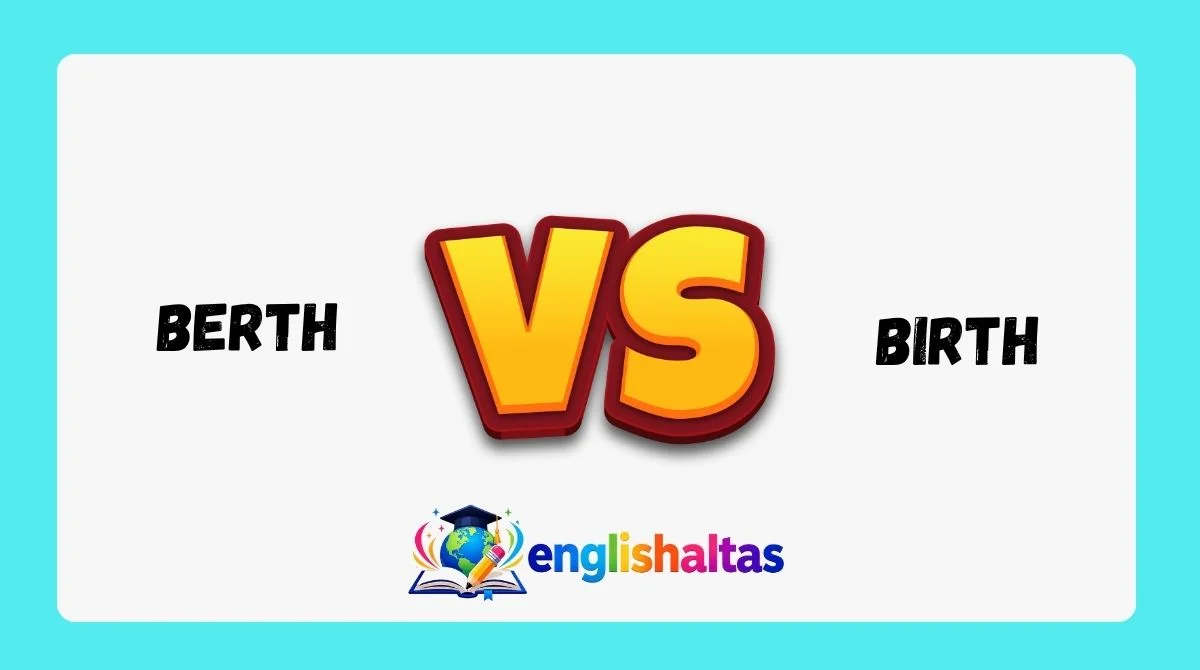 Berth vs Birth
